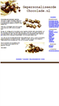 Mobile Screenshot of gepersonaliseerdechocolade.nl